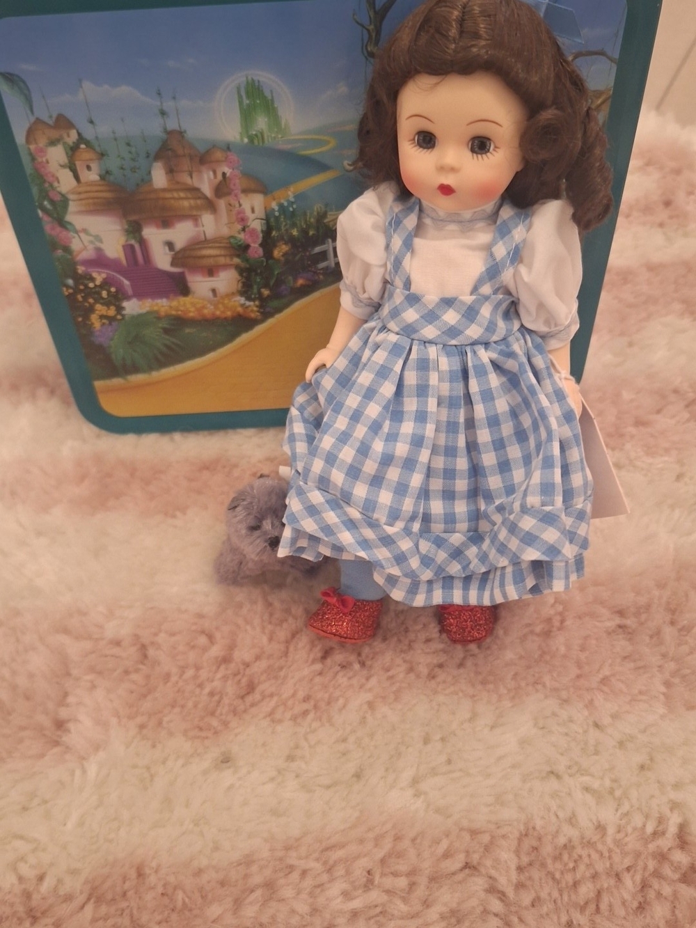 Dorothy Wizard Of Oz Doll With Toto And Tin Lunchbox
